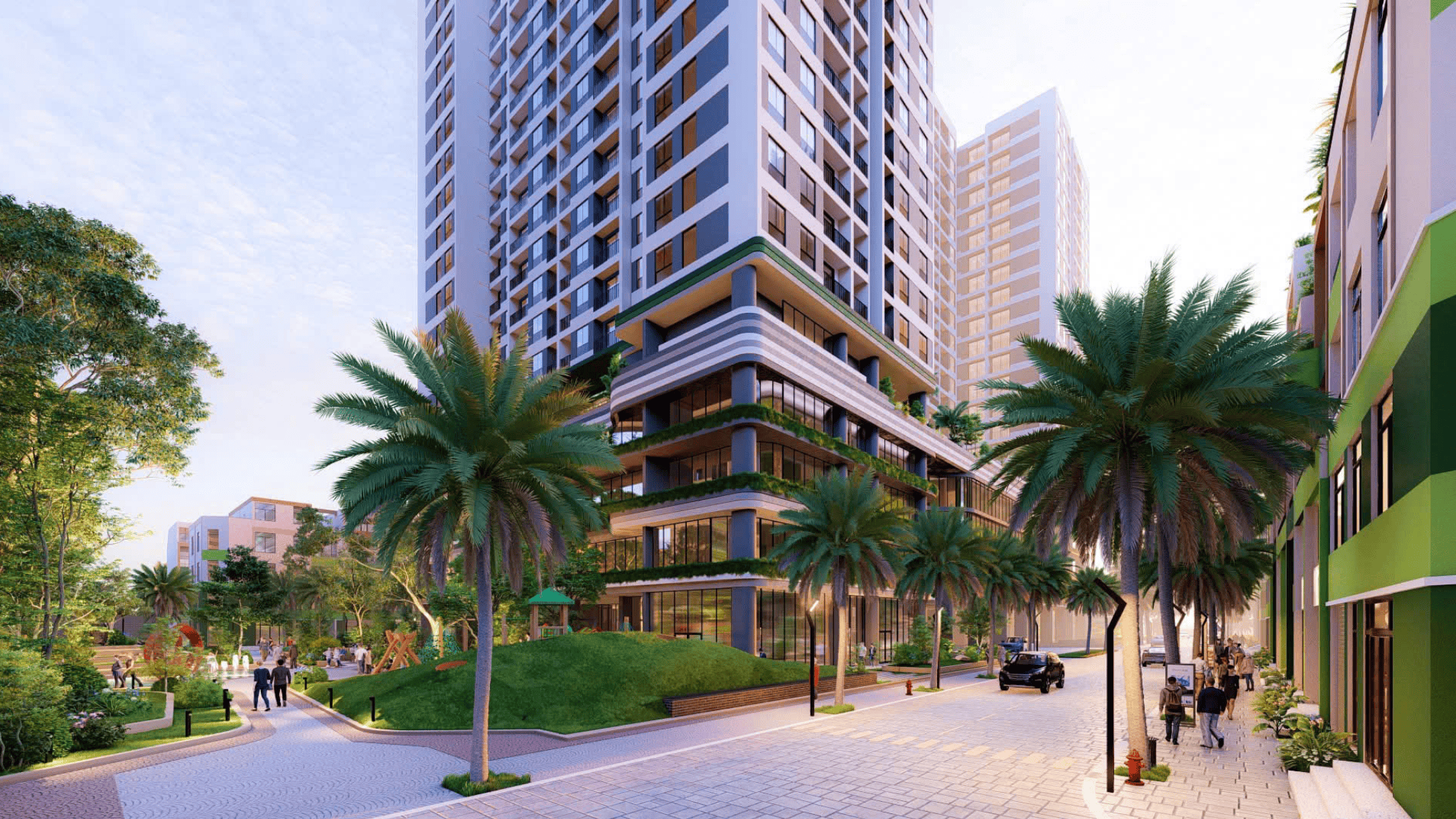 Tiện ích Atera Central Phố Nối